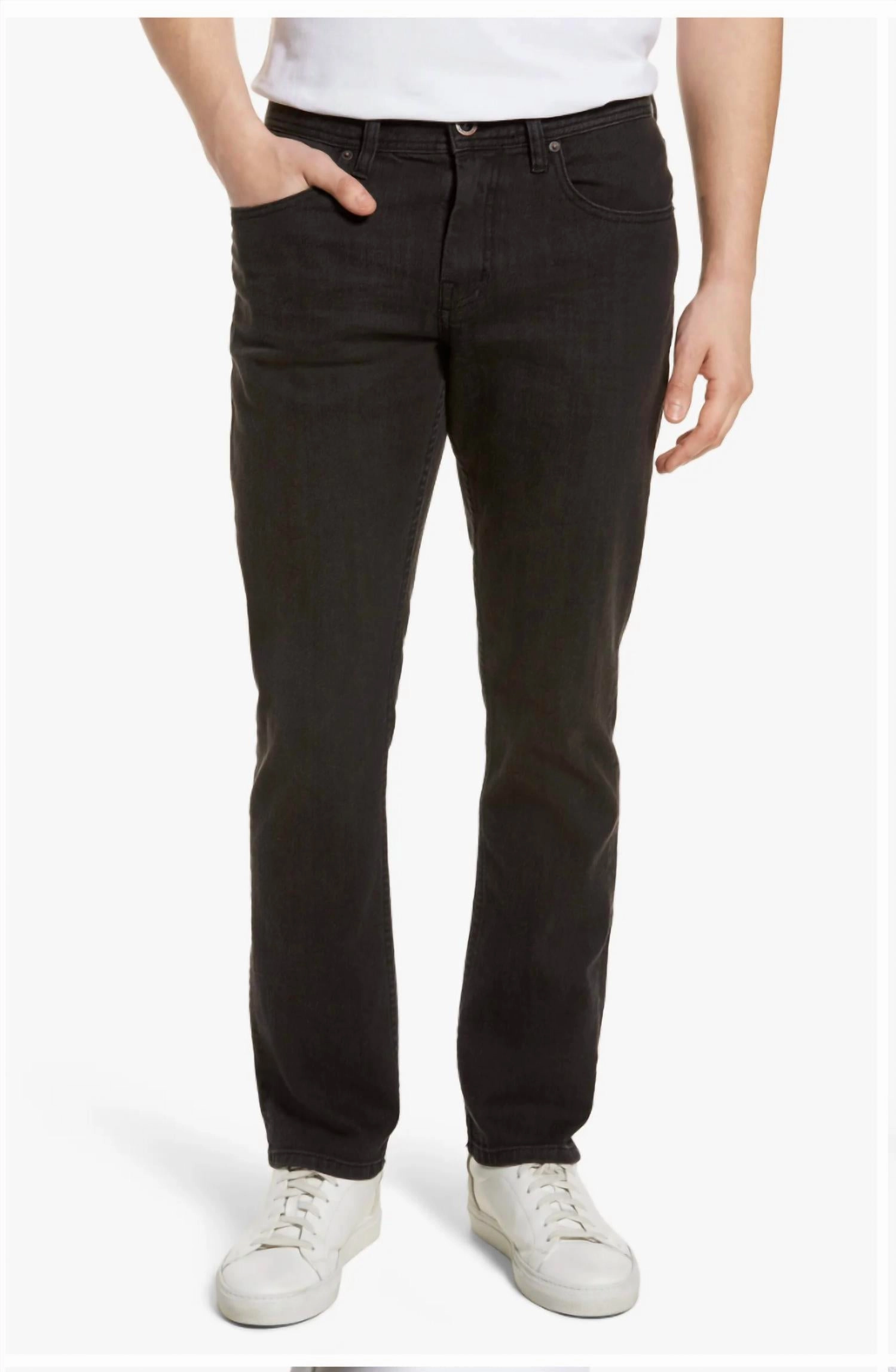 The Standard Regular Fit Straight Leg Jeans In Indigo Eco Conscious Denim
