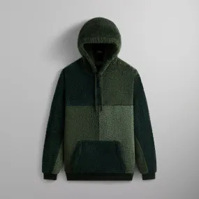 Fox like Kith Color-Blocked Plush Hoodie - Stadium
