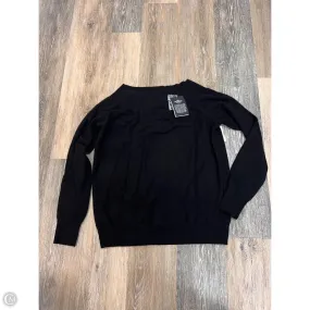Drop Shoulder DroppedShoulder Sweater Cashmere By Bloomingdales In Black, Size: L