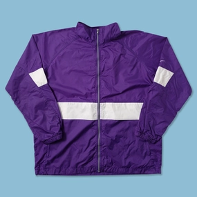 DoubleLayered Collar Vintage Nike Track Jacket XLarge