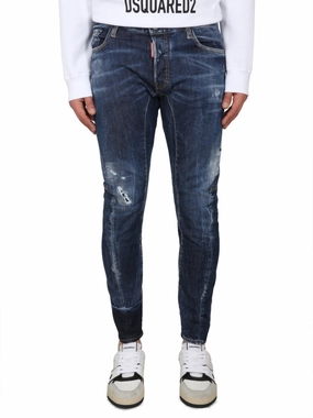 Tidy Biker Fit Jeans Classic Five Pocket Stretch Holiday Vibes Streetwear Fan