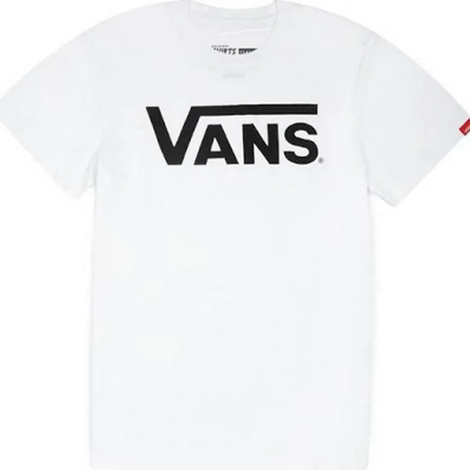 Seasonal Must-Have Vans Classic T-Shirt - White/Black