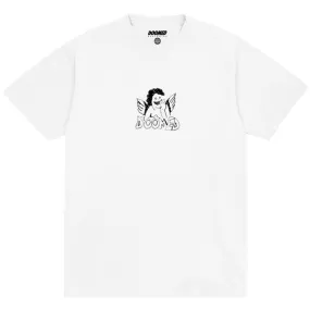 Holiday Outfit Doomed Wings T-Shirt - White