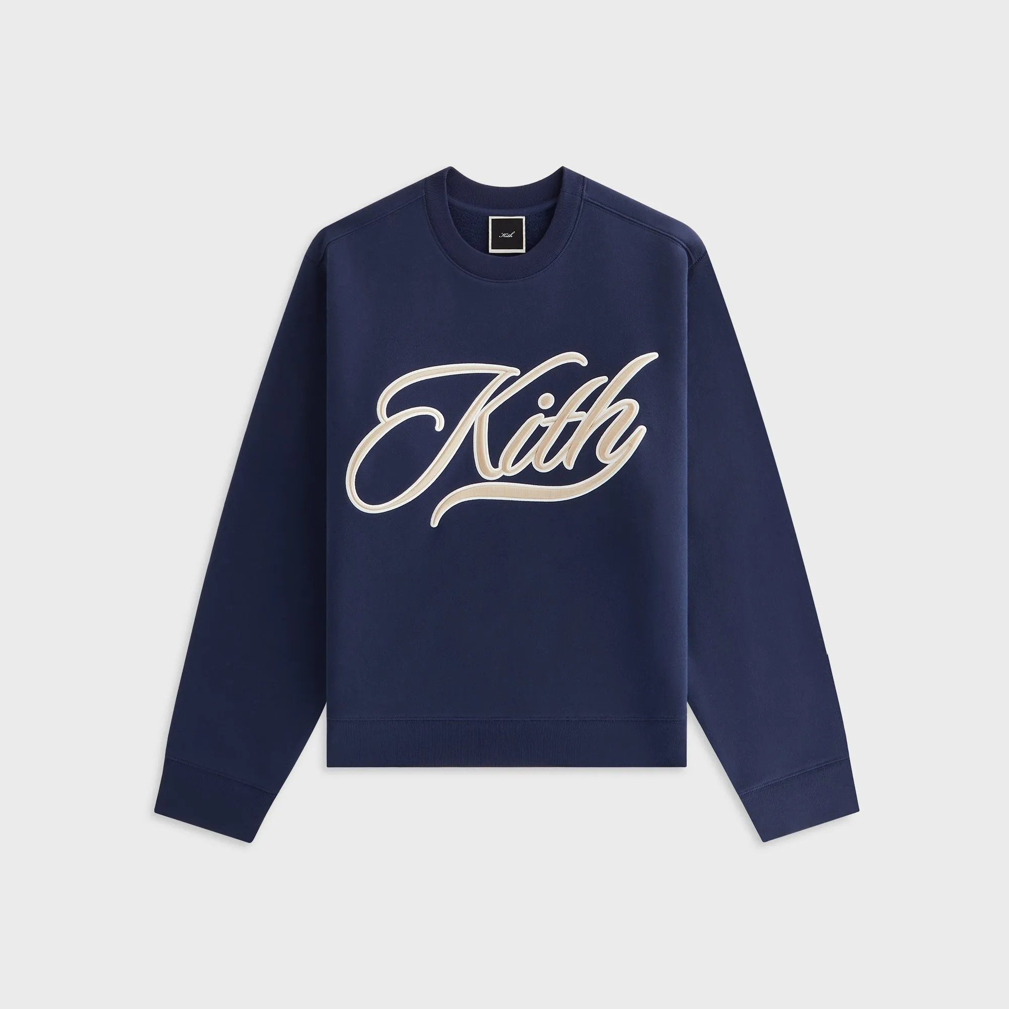 Kith Women Ashwin Varsity Crewneck - Nocturnal Classic Chic kids'