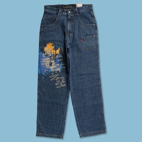 Y2K Clench Baggy Pants Comfy Waistband Easy Wear