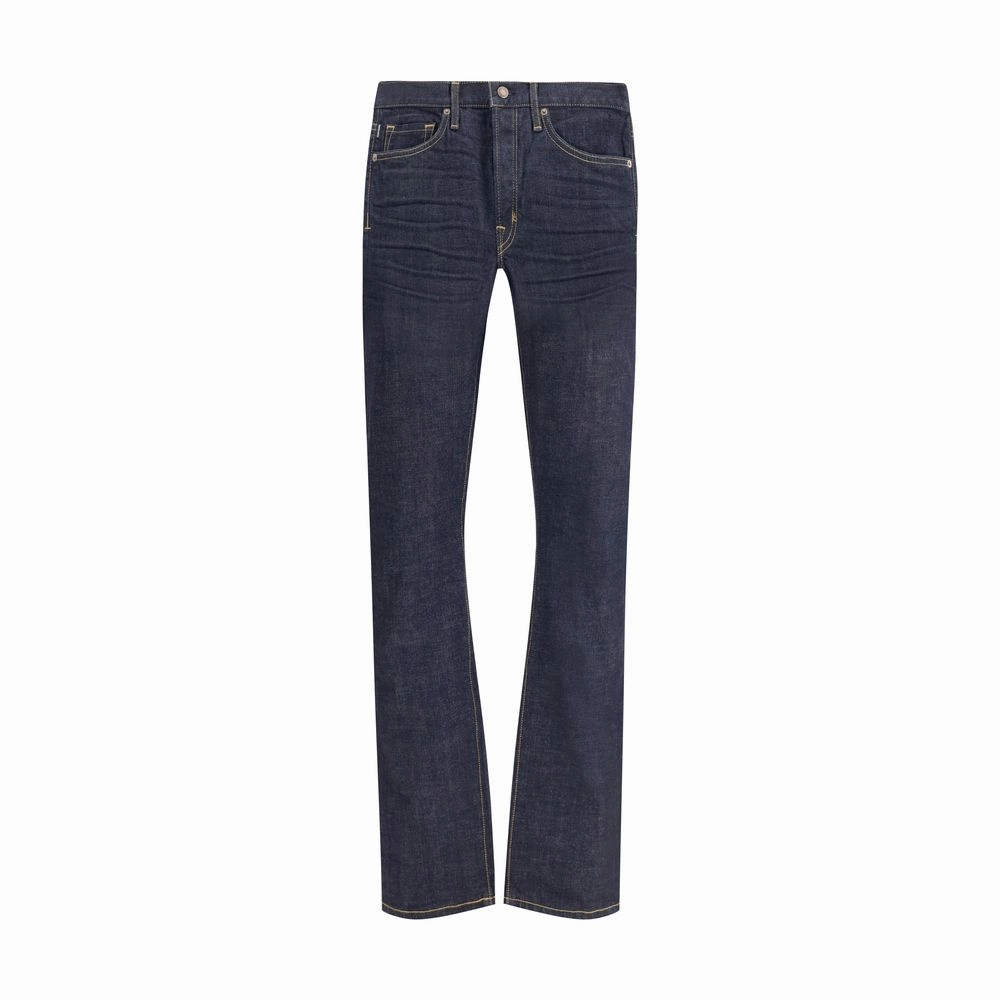 Tom Ford Straight Men's Jeans Tagless Design