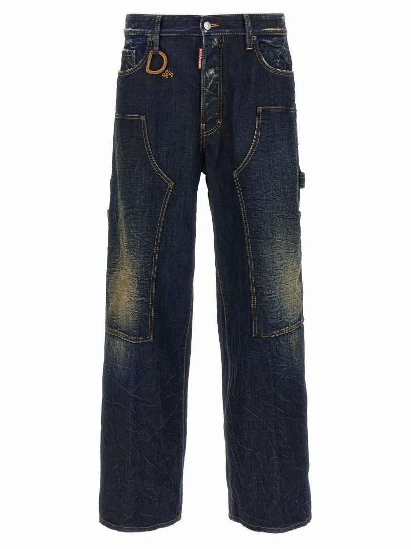 Durable Fabric Loose Carpenter' Jeans