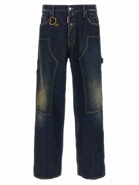 Loose Carpenter' Jeans Family Style Urban Explorer Youth Style Casual Spring Mood Classic Wear
