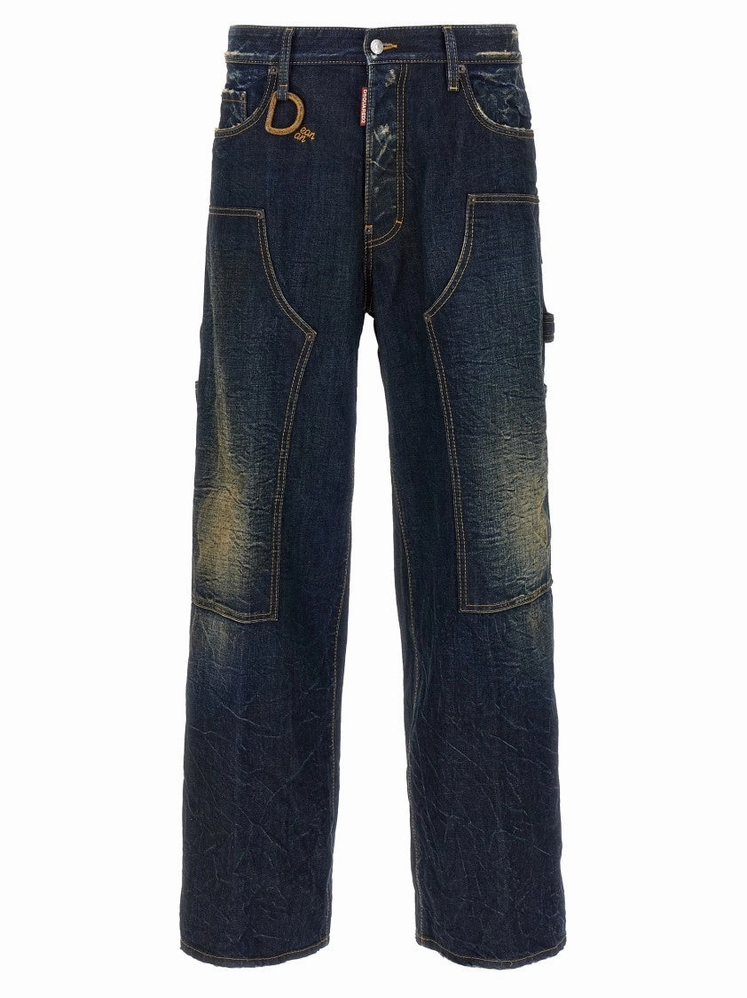 Loose Carpenter' Jeans Stretch Fit Denim