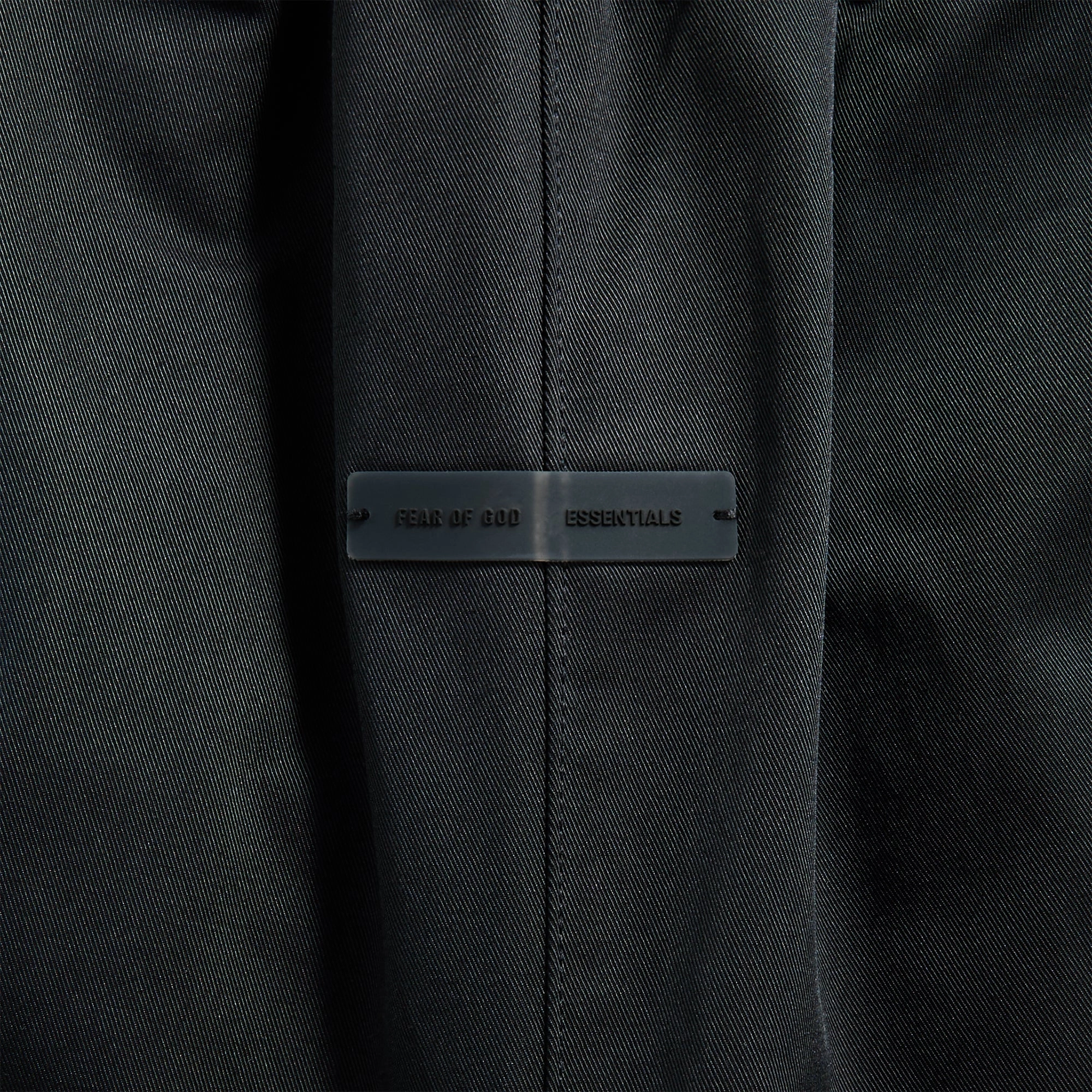 Essentials Poly Twill Work Pant - Jet Black DurablePolyester