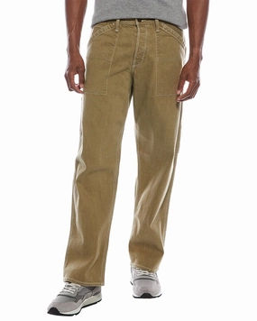 TODD SNYDER Carpenter Yellow Relaxed Fit Jean Fashion Lover Versatile Weekend Getaway Stylish