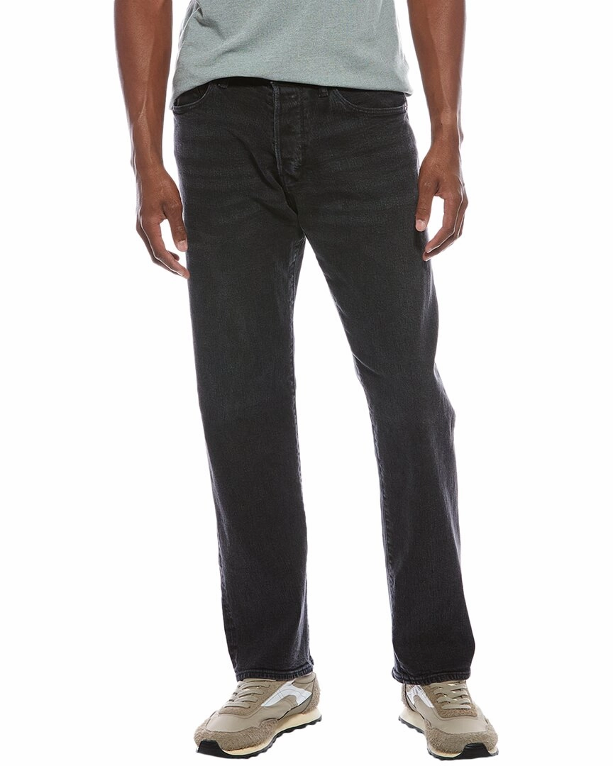 TODD SNYDER Classic Black Wash Straight Fit Jean Suitable Fit
