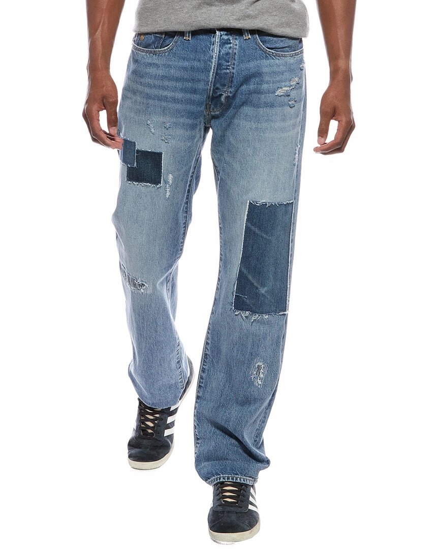 Teen Outfit Nature Lover Unisex Wear TODD SNYDER Classic Distressed Wash Straight Fit Jean