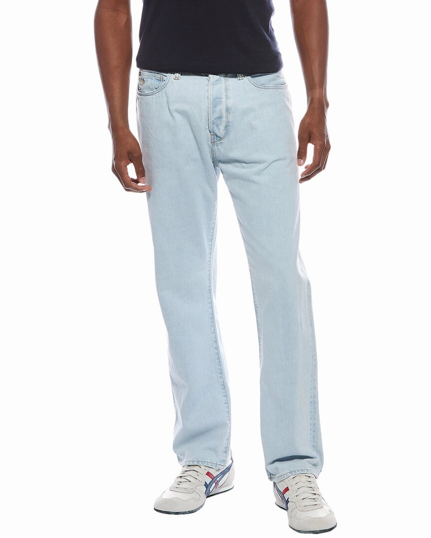 TODD SNYDER Classic Light Wash Straight Fit Jean Lifestyle Ready
