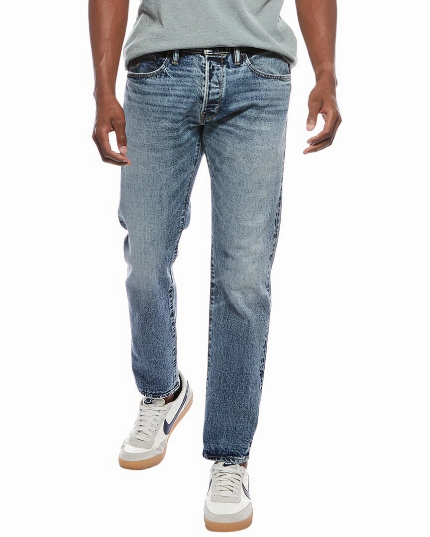 TODD SNYDER Japanese Indigo Slim Fit Jean Everyday Ready Affordable Neutral Holiday Vibes