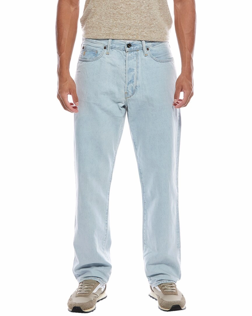 Todd Snyder Relaxed Fit Raw Selvedge Sun Faded Jean Mood Layer