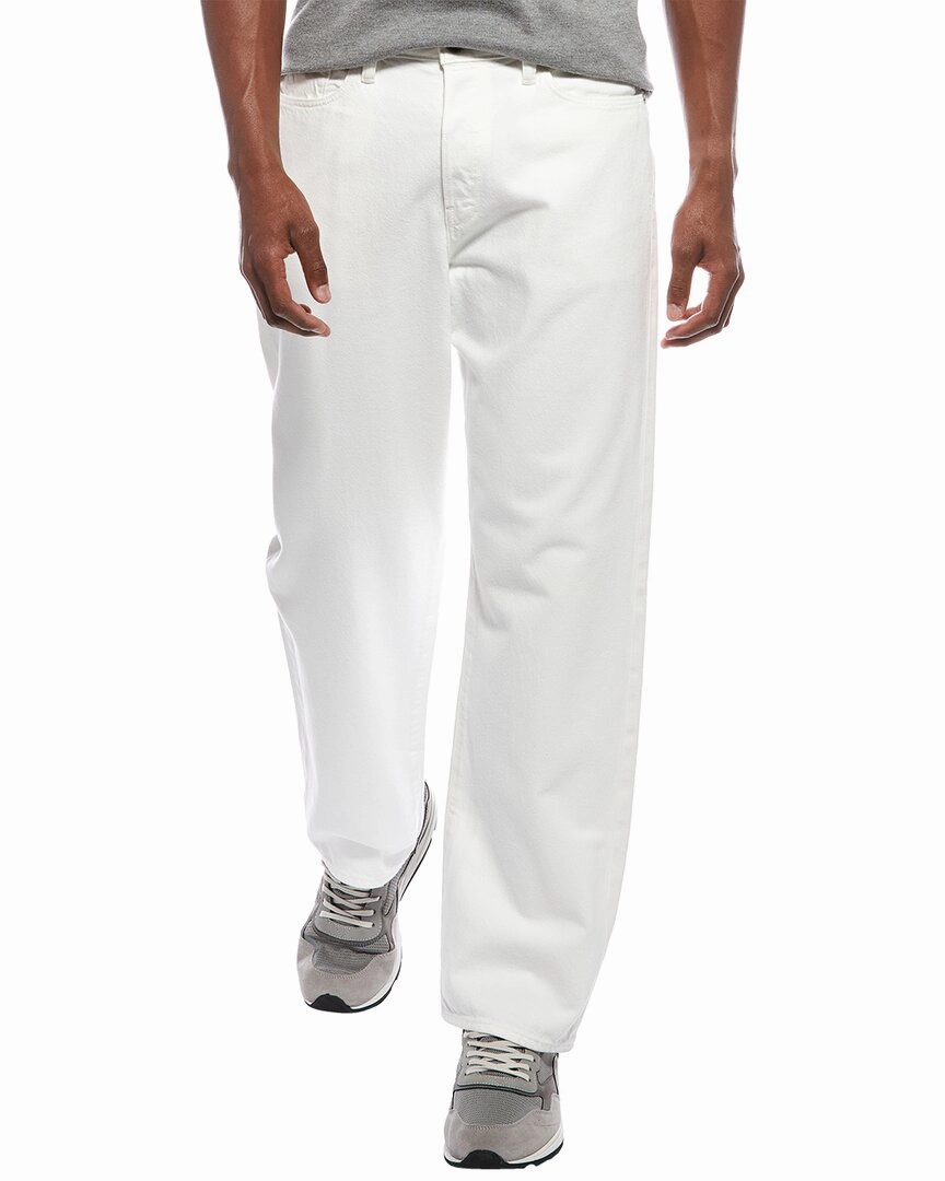 TODD SNYDER Relaxed Fit White Wash Jean Layered Look