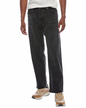 Quick Wash Fray Resistant Hem TODD SNYDER Selvedge Black Wash Slim Fit Jean
