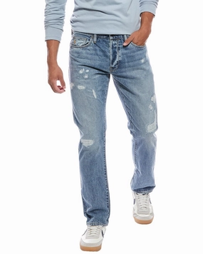 Essential Basics Universal Look Todd Snyder Slim Fit Selvedge Darned Wash Jean