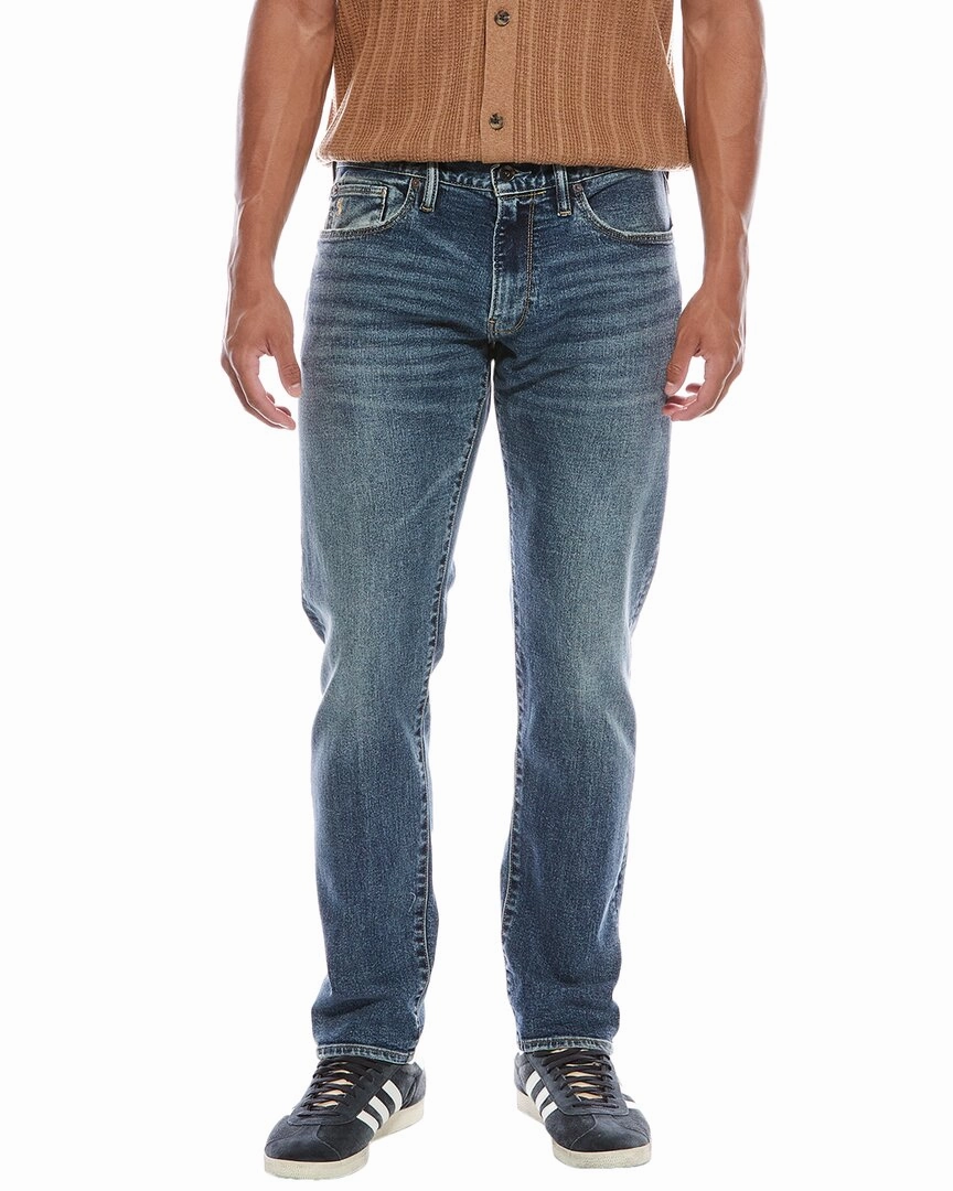Todd Snyder Slim Fit Stretch Medium Indigo Wash Jean Soft Touch Friction Free Inner Lining
