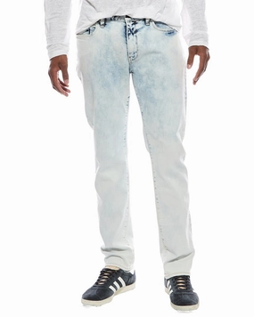 TODD SNYDER Stretch Acid Wash Slim Fit Jean Low Profile Zipper Soft Core