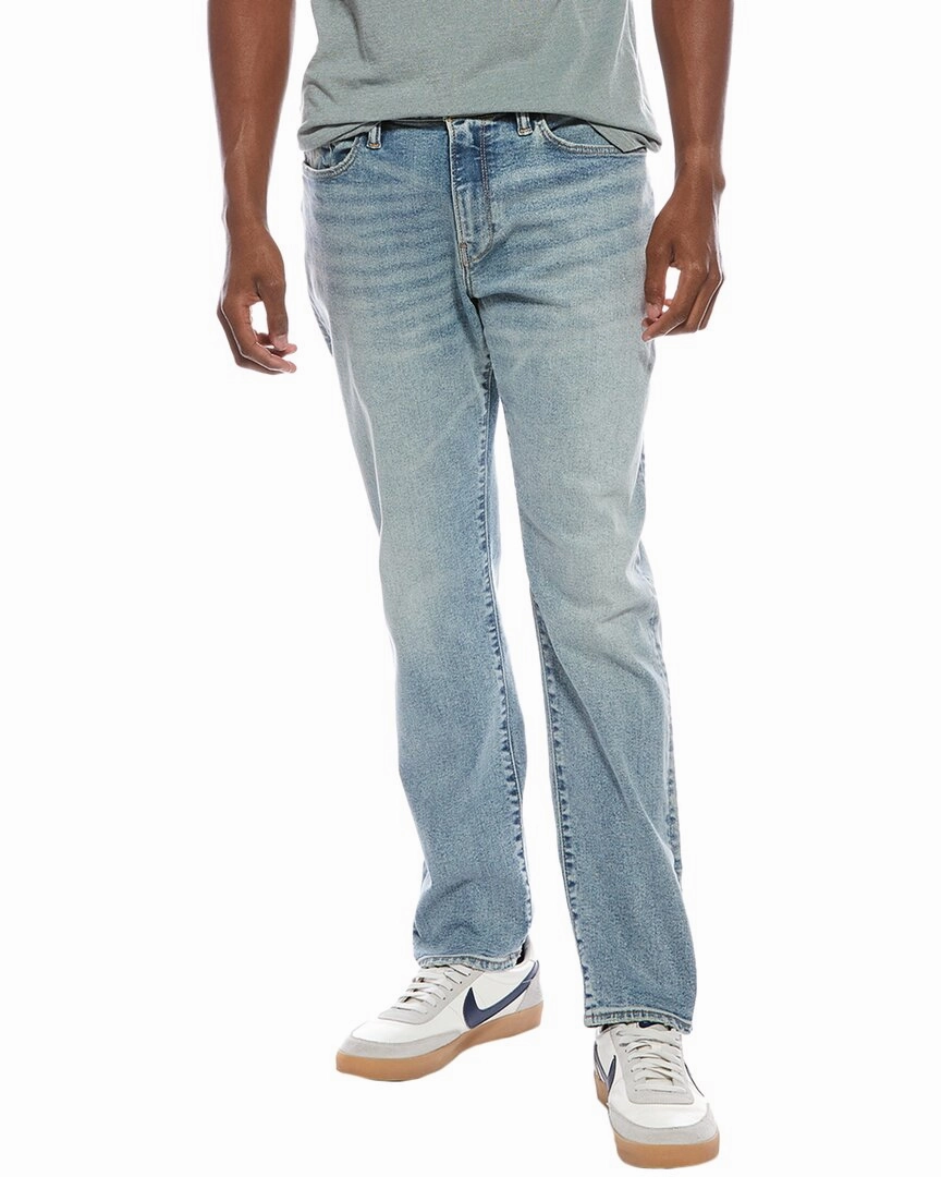 Classic Five Pocket Design Stretch Classic Gym Ready TODD SNYDER Stretch Faded Indigo Wash Slim Fit Jean