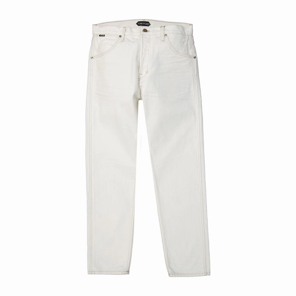 Abrasion Resistant Denim Tom Ford blue Men's Jeans