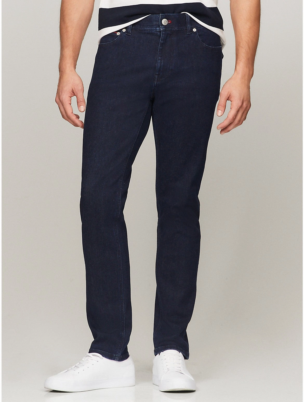 Durable Fabric Tommy Hilfiger Men's Slim Fit Indigo Jean