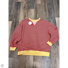 Top Long Sleeve By Anrabess In Striped Pattern, Size: L AllDay Comfort Design