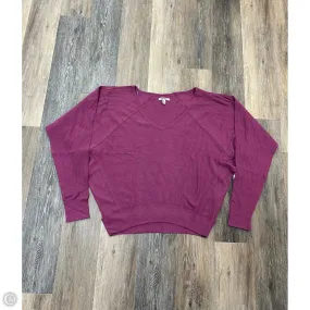Biodegradable Fiber Brushed Microfiber Surface Top Long Sleeve By Free People In Mauve, Size: S