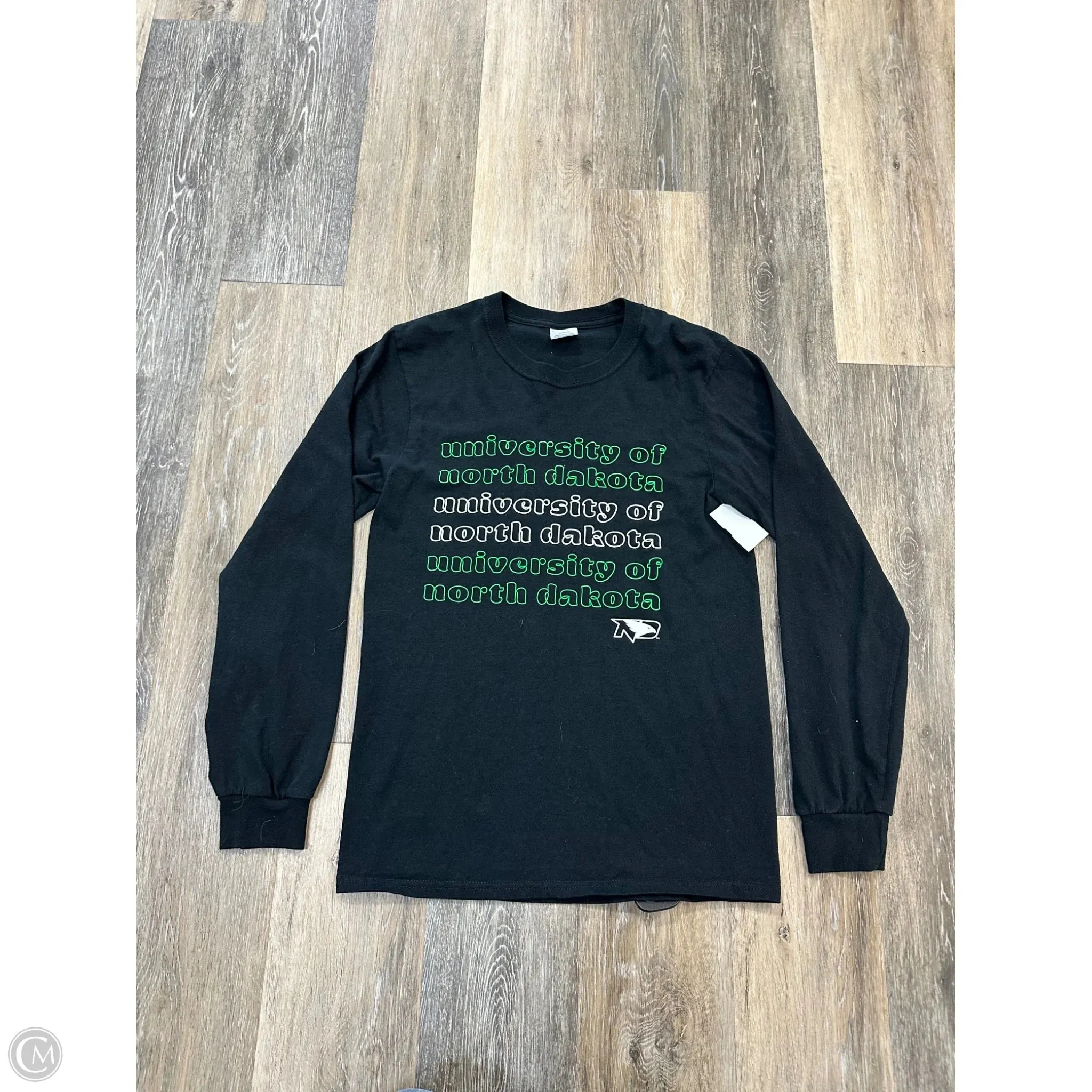Top Long Sleeve By Port & Co In Black, Size: S OdorResistant Breathable Design