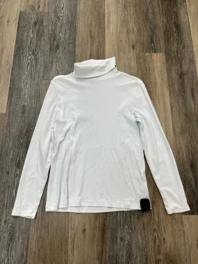 Top Long Sleeve By Tommy Hilfiger In White, Size: L Fade Resistant Dye