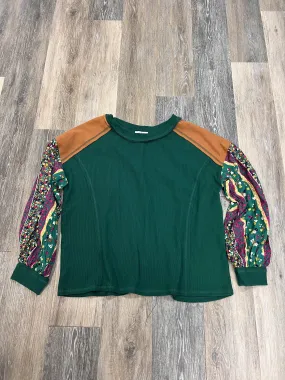 Low Impact Manufacturing FadeResistant Top Long Sleeve By Umgee  Size: L