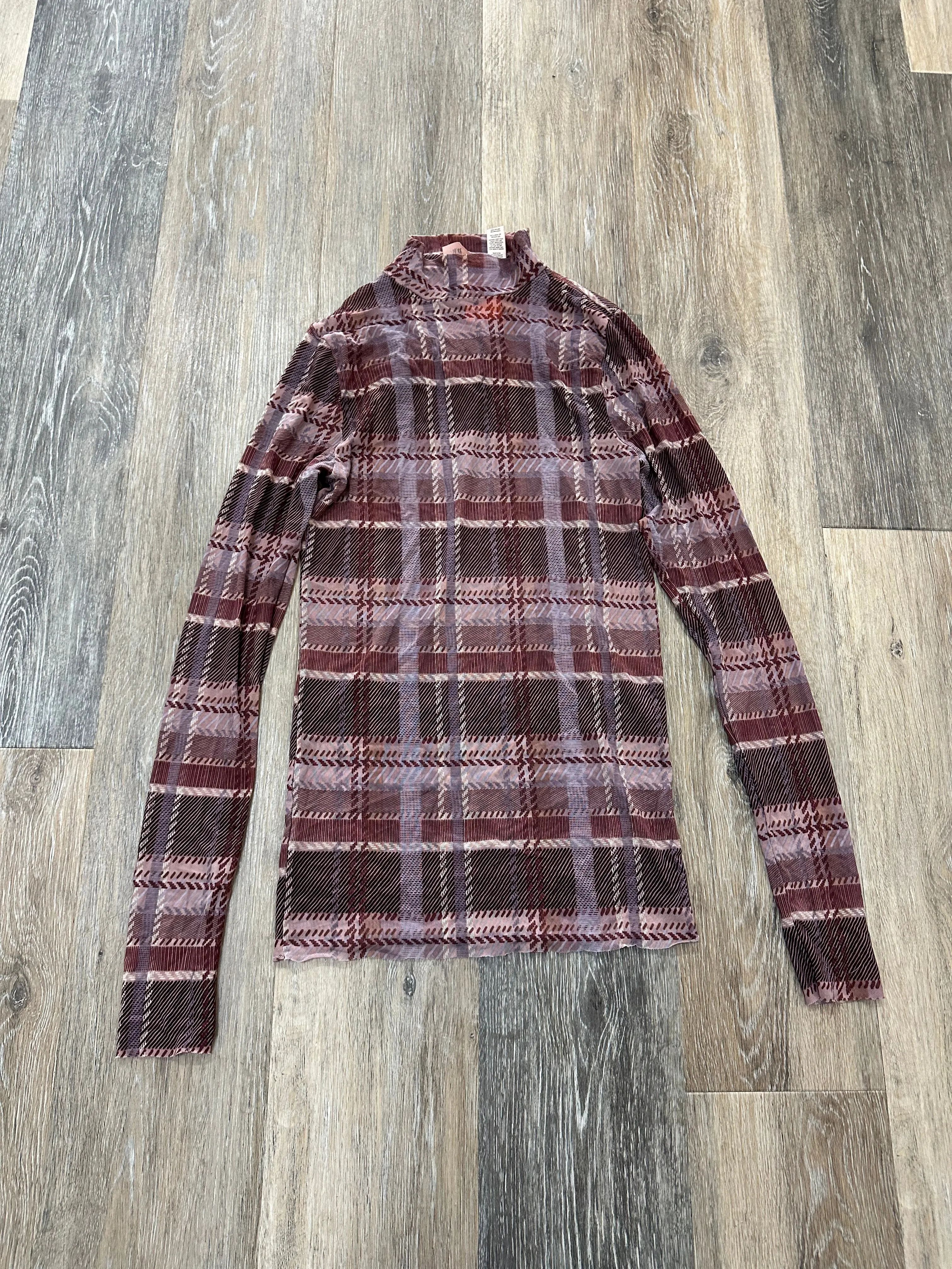 Top Long Sleeve By Willow   Root In Purple, Size: S CarbonNeutral Production