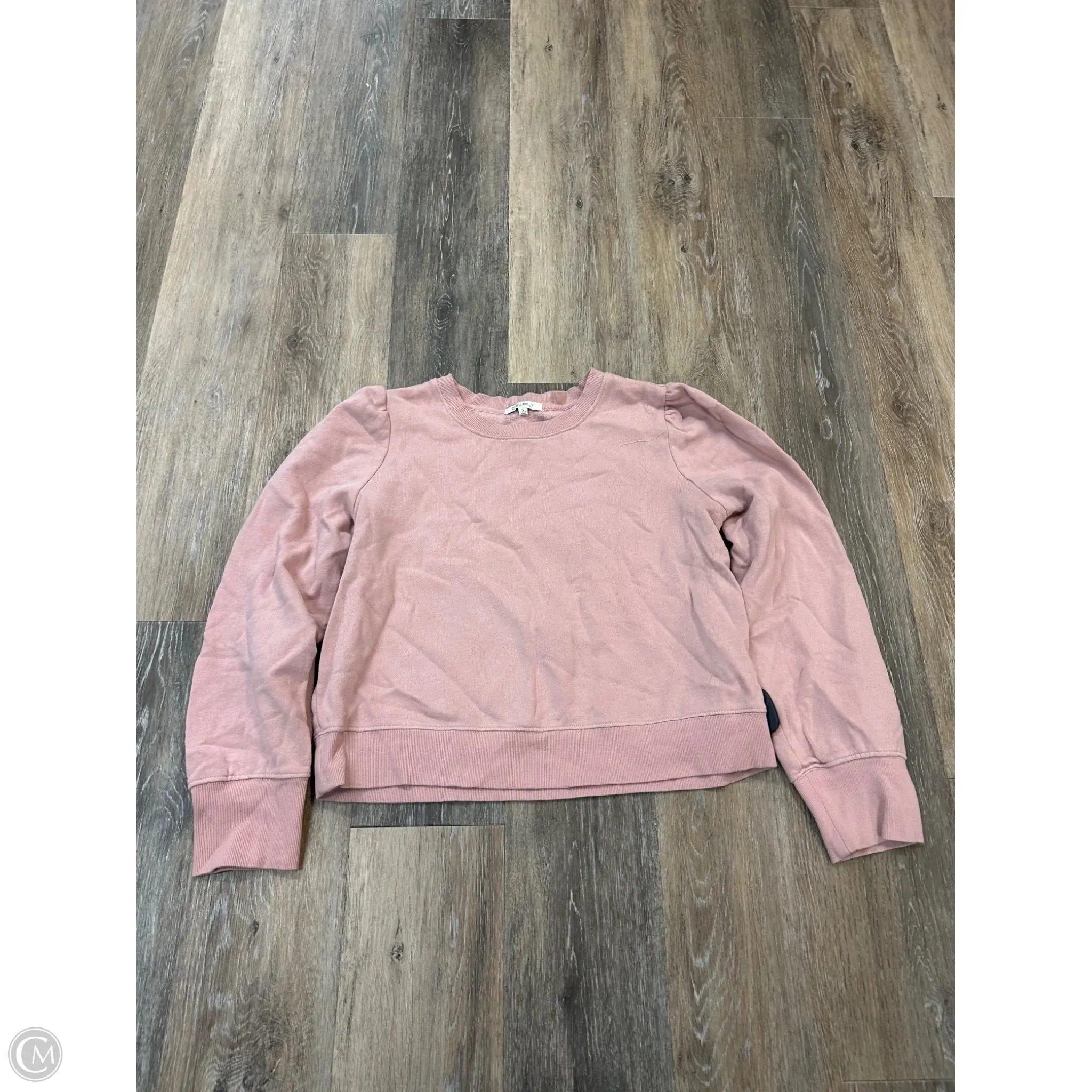 Top Long Sleeve By Z Supply In Pink, Size: S ButtonFront Breathable Underarm Gussets