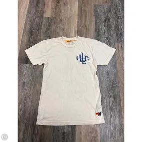 Top Short Sleeve By Aviator Nation In Cream, Size: S AntiStaticLining Sun Protection Fabric