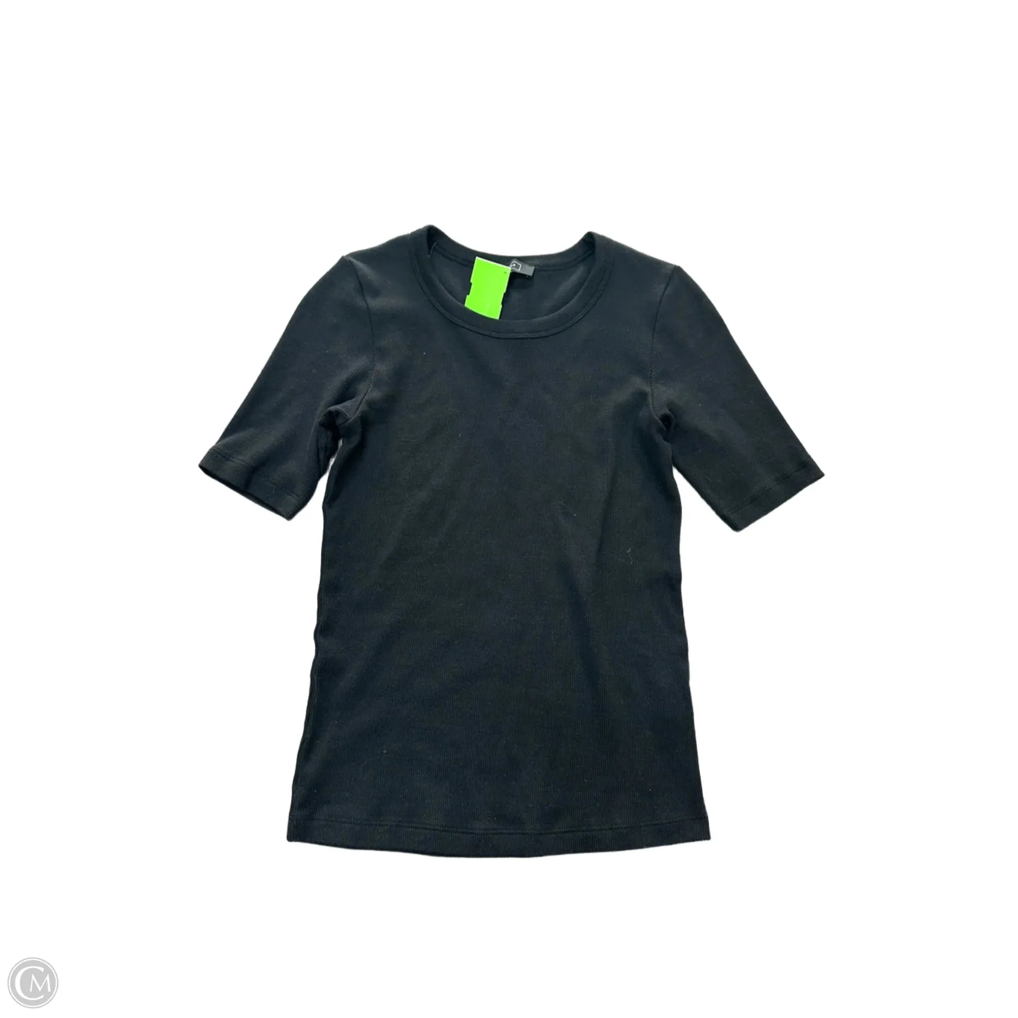 Resilient Elasticity Top Short Sleeve By AYR In Black, Size: Xs