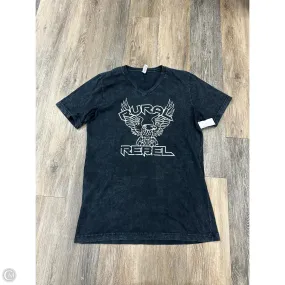 Top Short Sleeve By Bella   Canvas In Black, Size: M MultiFunctionalDesign Comfort Cushion Neckline