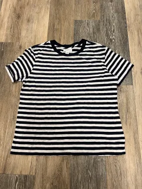 Top Short Sleeve By Velvet By Graham & Spencer  Size: L Lightweight insulation Reflective Detailing