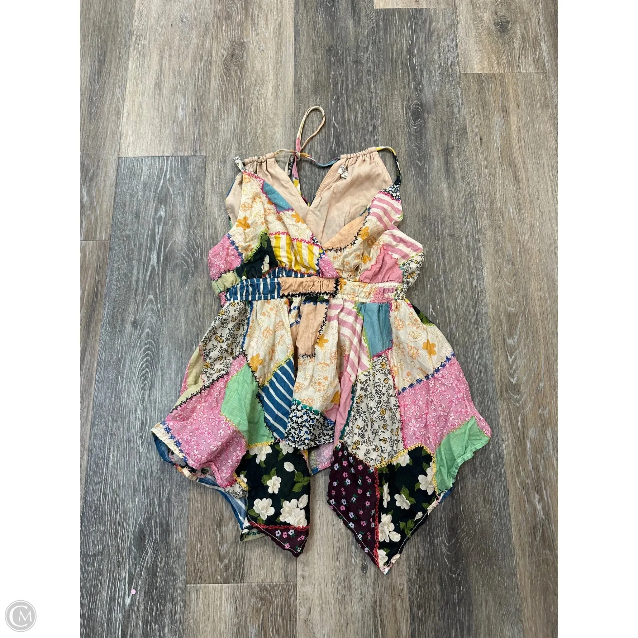 simple design Top Sleeveless By Pilcro In Multi-colored, Size: S