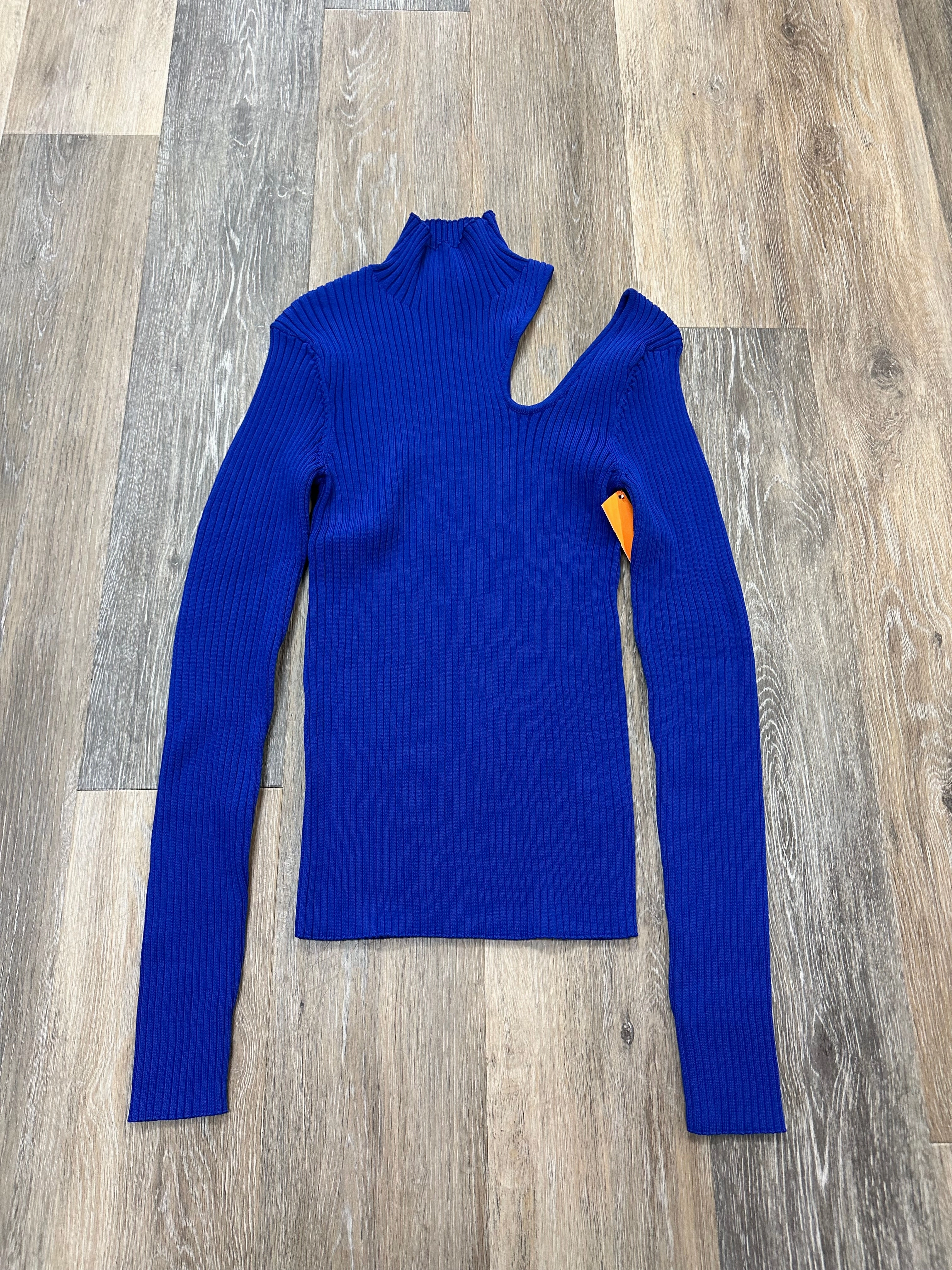 Top Long Sleeve By Line & Dot In Black, Size: M Wool Sweater