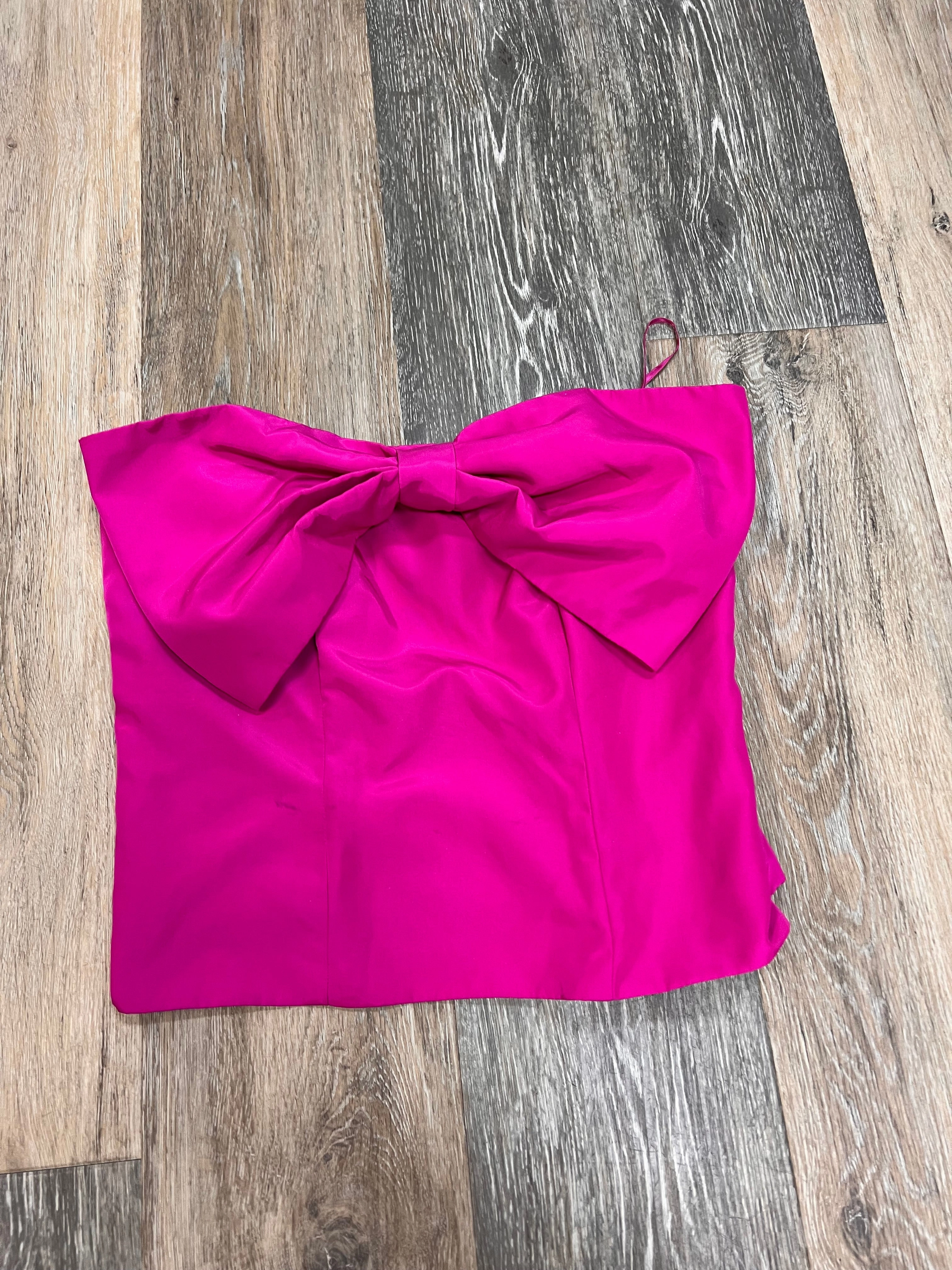 Top Sleeveless By Express In Pink, Size: 4 Thermal Insulation Core
