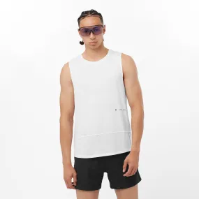automatic control long term projects Salomon | Men's Cross Run GFX Tank - White