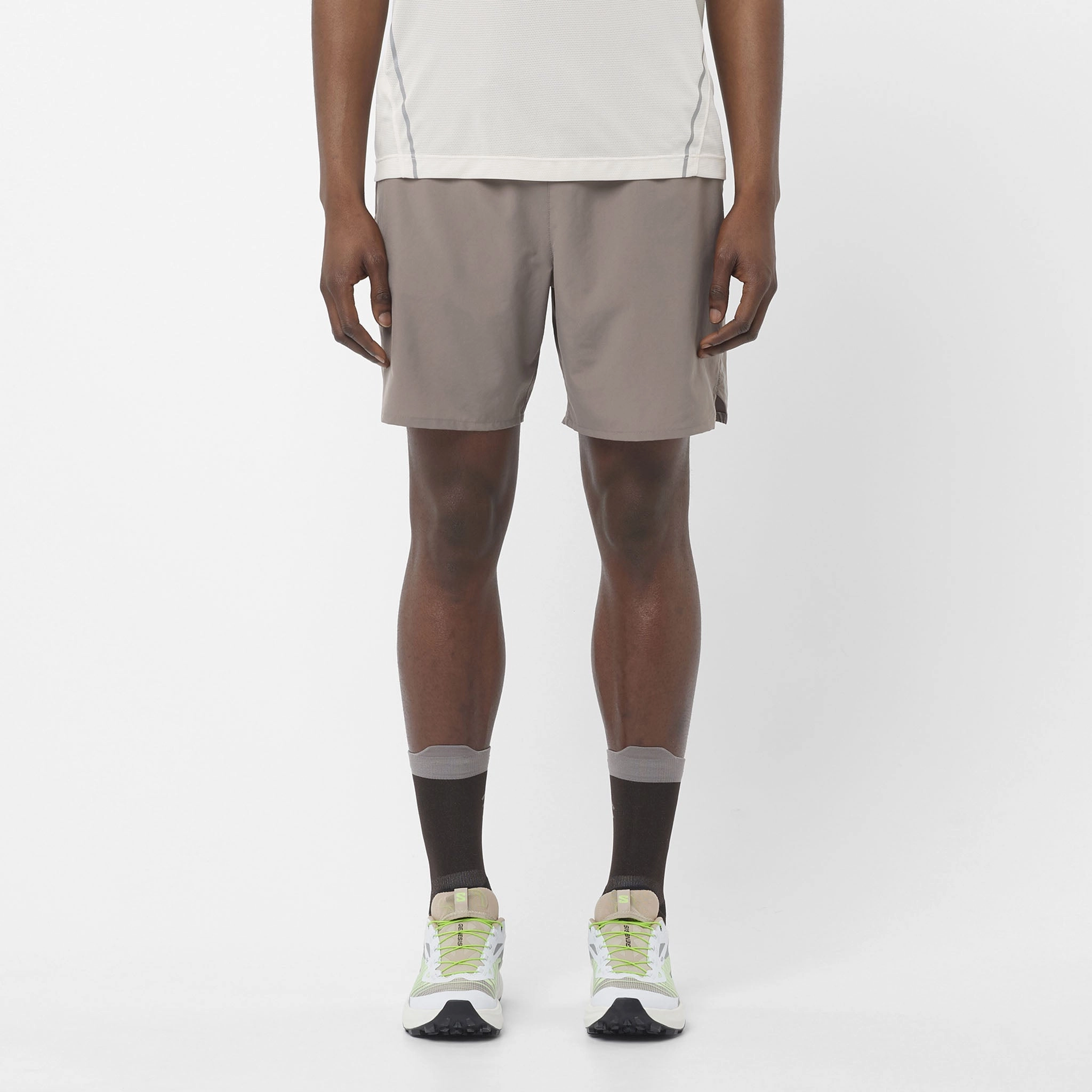shawl venue Odor Eliminating Fibers Salomon | Men's SHAKEout CORE Stellar 7" Shorts - Iron