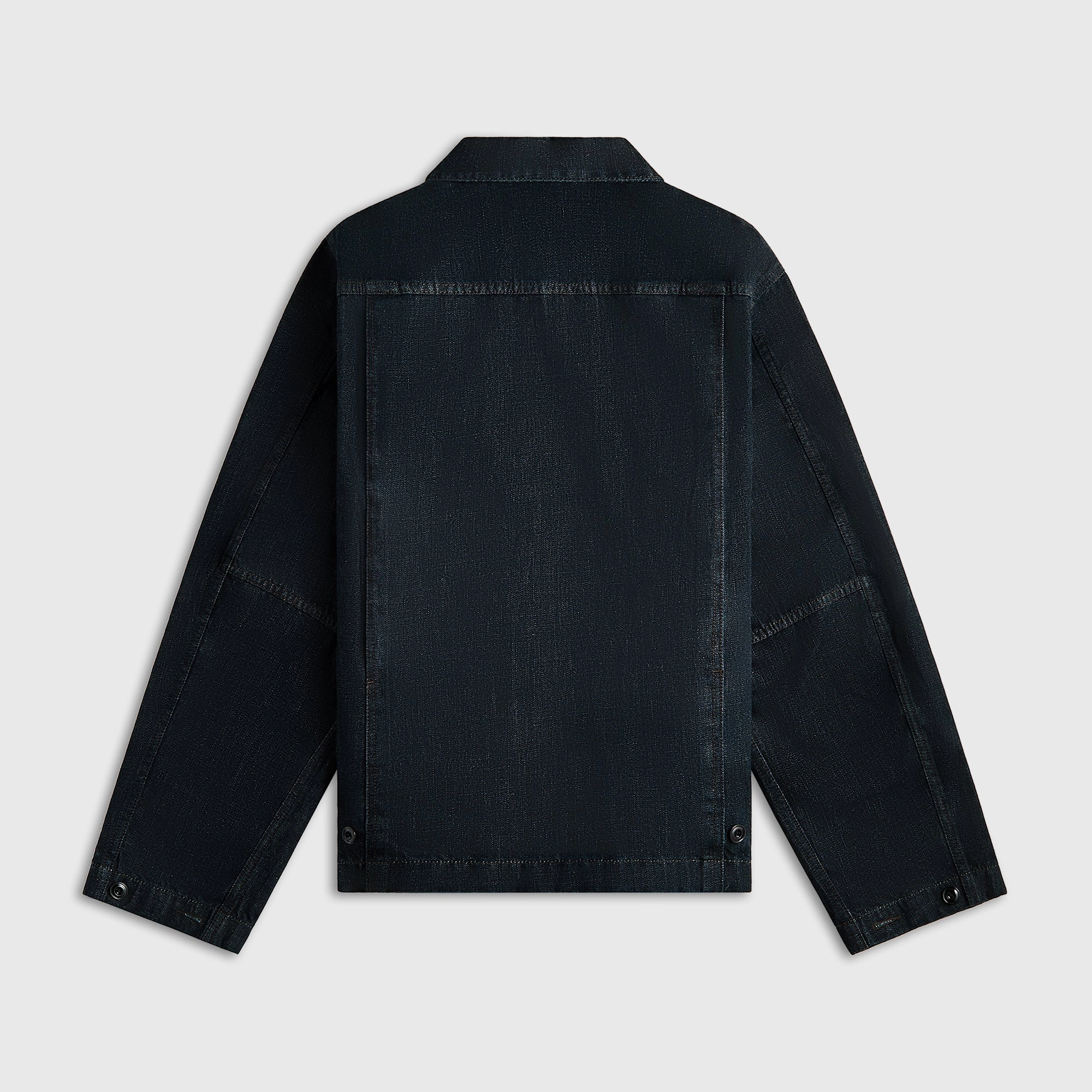 Lemaire Boxy Jacket - Denim Indigo Crisp Air Piece Flexible Fit Engineering