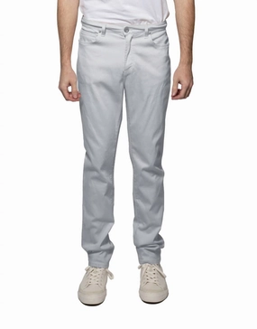 Brando Parisian Luxe Jeans In Light Grey Evening Stroll Urban Explorer