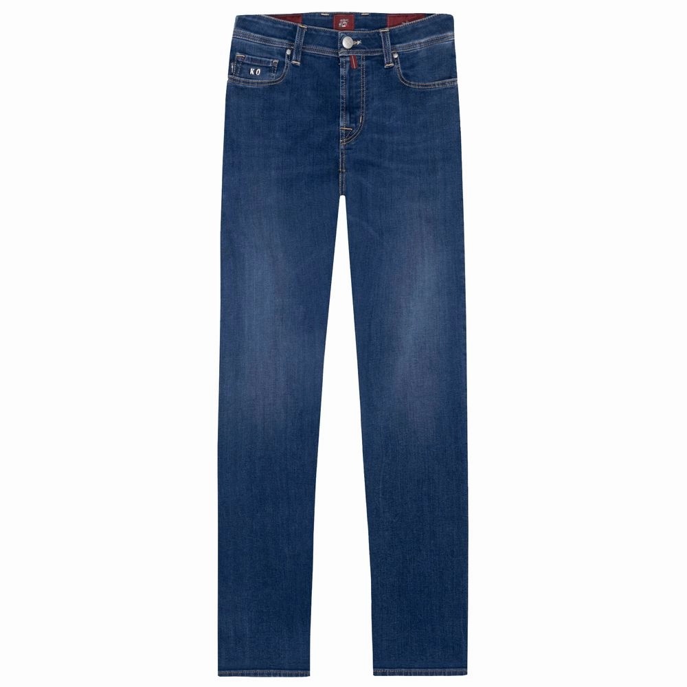 Tramarossa Elegant Stretch Cotton Men's Men's Jeans Loose Outdoor Adventure Work Meeting Simple Touch