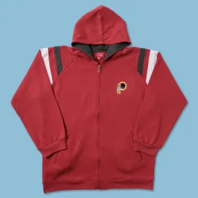 snap buttoned Washington Football Zip Hoody Small