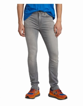 Modern Minimalist Urban Explorer Clean Base Brando Slim Jean In Ash