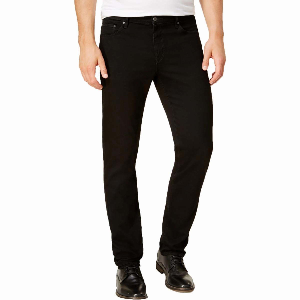 Parker Mens Stretch Denim Slim Jeans Neutral palette Sustainable Evening Stroll Casual